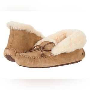 Uggs women’s slipper moccasins alena chestnut